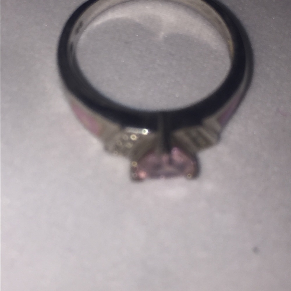 Pink 925 ring - Picture 7 of 8